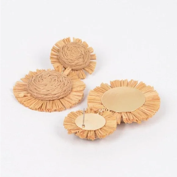 #97 Azure Whirl Earrings - Picture 2 of 3